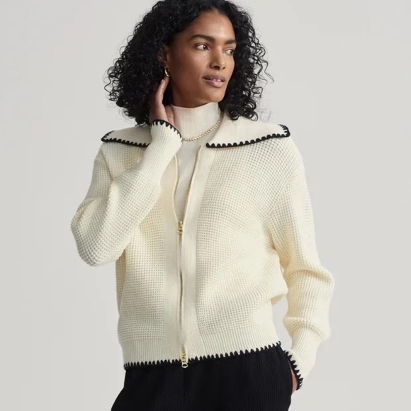 NWT Varley Sibley Soft Knit Jacket - Picture 1 of 5